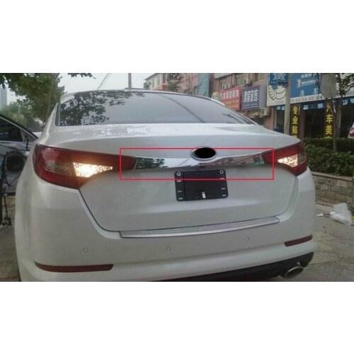HOT for KIA Optima/K5 2011 ABS Chrome Rear Trunk Lid Cover Trim