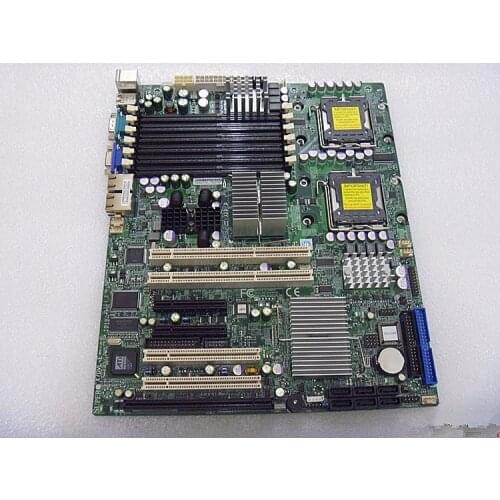Used Applies to For Supermicro X7DVL-E LGA771 DDR2 Dual Server Workstation Board Supports E5462