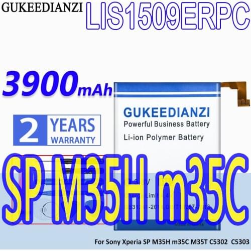 2019 New LIS1509ERPC 3700mAh Rechargeable Mobile Battery For Sony Xperia SP M35H m35C M35T C5302 C5303 Lithium Batteries