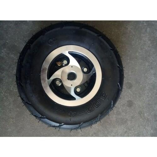 BEST 3.00-4 Electric Scooter Front Wheel with QIND tyre Alloy Rim hub and inner tube wheels Gas scooter bike motorcycle
