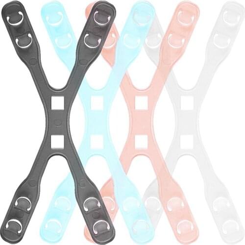 Face Mask Hook Extension Belt Rope Adjustable Elastic Cord Mouth Masks Earloop String Hook Buckle Holder Strap Dropshipping