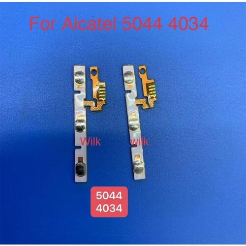 NEW Original 5044 4034 Switch on/off Volume Ribbon For Alcatel 5044 4034 Power Button Flex Cable Replacement Parts + Tracking