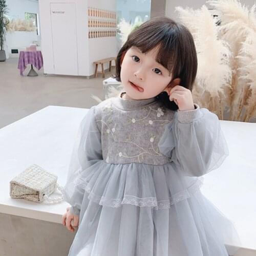 Girl Dress Kids Baby Gown 2021 Beauty Spring Autumn Toddler Formal Party Outfits Sport Teenagers Dresses Cotton Children Clothin