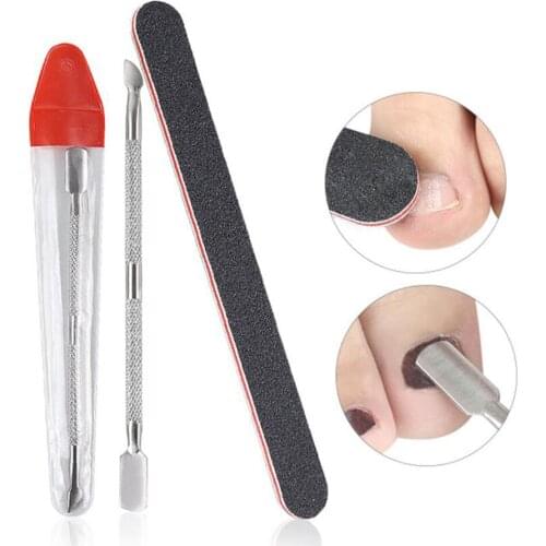 Pro Ingrown Toenail Corrector w/Pusher Nail File Set Nail Care Pedicure Tool