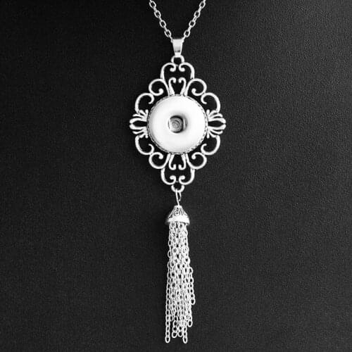 Sale Rushed Necklaces Anime Retro 18mm Snap button Jewelry Pendant Nx5651