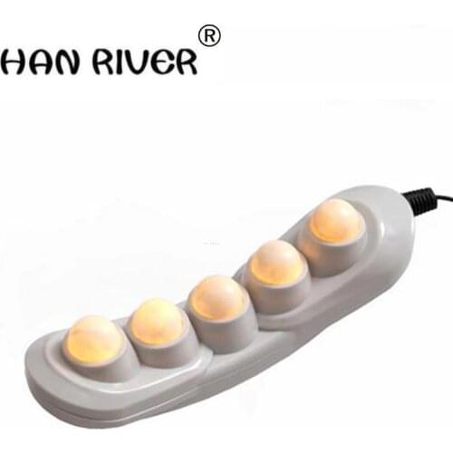 Health care 5balls Natural Jade handhold Project heater POP RELAX PR-P05 Jade Far infrared Heating Therapy Massage device