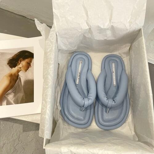 MONMOIRA Open Toe Elegant Brand Design Platform Flip Flops Women Sandals 2021 Soft Sole Summer Beach Chunky Slides Shoes Women