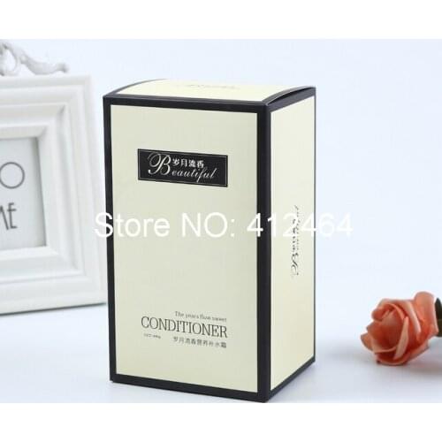 Custom drawing gift paper box packing cosmetic luxury perfume oil cardboard gift packaging box ( PF-346)
