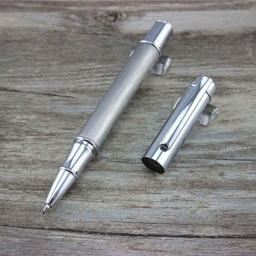 ZY Unique Design Grace silver ballpoint Pen School Office Stationery luxury brand roller ball pens birthday gift present