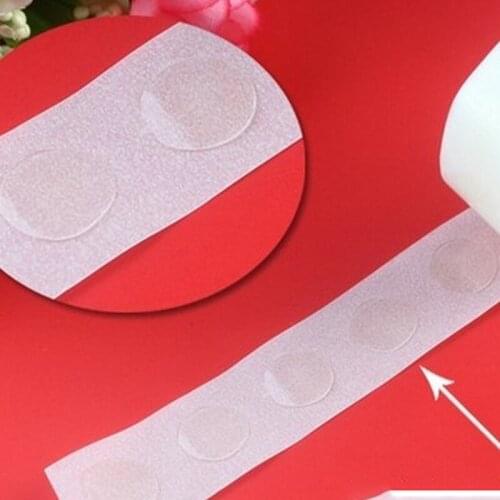 1Roll Double-sided Transparent Non-marking Glue Stickers Balloon Fixed Universal Glue Wedding Party Birthday Decoration Supplies