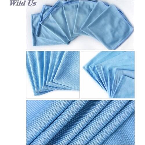 1pcs Car Cleaning Microfiber Glass Towel Cloth Towels Wash Window Polishing Absorbent Windshield Cloth 30cmx30cm