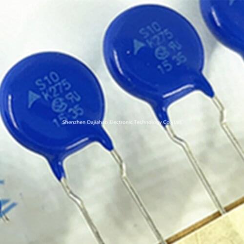 20pcs/lot S10K275V 10k275gs3r5s10k275 varistor diameter 10MM 275V