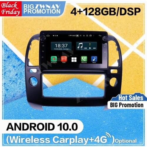 128G Carplay Android Screen 10 Player For Nissan Navara 2006 2007 2008 2009 2010 2011 2012 GPS Navi Radio Audio Stereo Head Unit