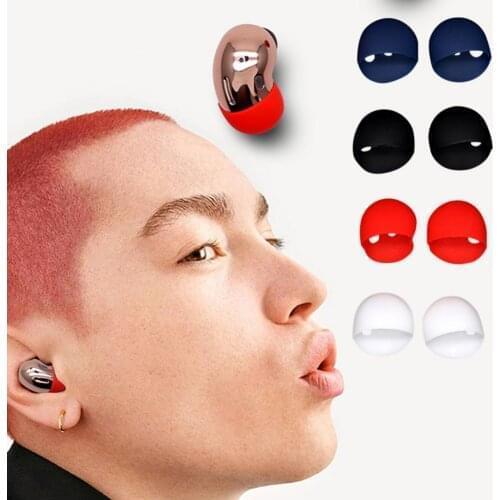 2PCS Silicone Ear Pads For Samsung Galaxy Buds Live Ear Caps Wireless Bluetooth Earphone Protective Case Earpads Earbuds Caps