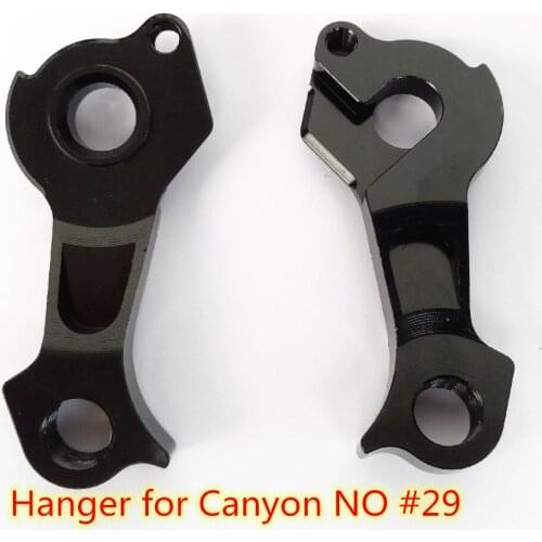 2pc Bicycle gear rear derailleur hanger For Canyon No #29 2014 Canyon Nerve AL 6.0 with Qr axle Direct mount models MECH dropout