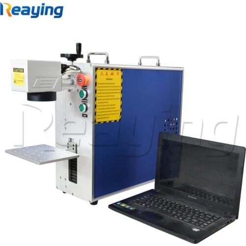 20w/30w mini fiber laser marking machine for ring with 0.3mm marking depth