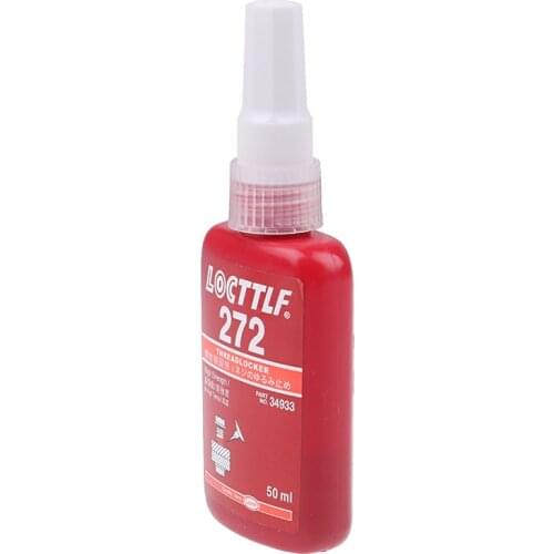272 Cylindrical Retainer Locking Adhesive Metal Screw Anaerobic Adhesive Thermal Strength Environment Glue 50ml