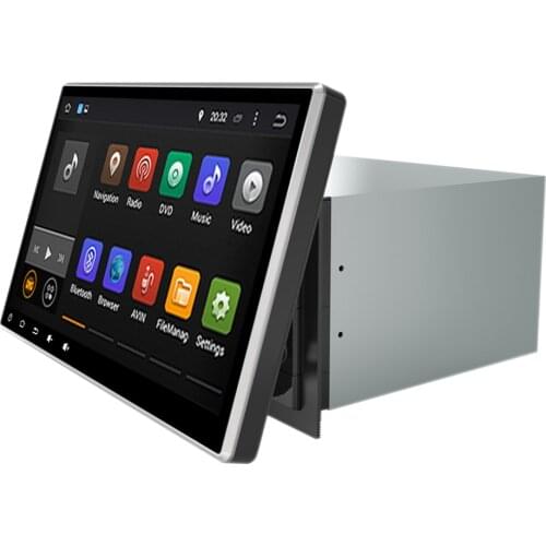 Android 9.0 10.1 inch Universal Car Dvd Gps intelligent radio video multimedia With GPS Navigation BT WIFI RDS Multimedia Player