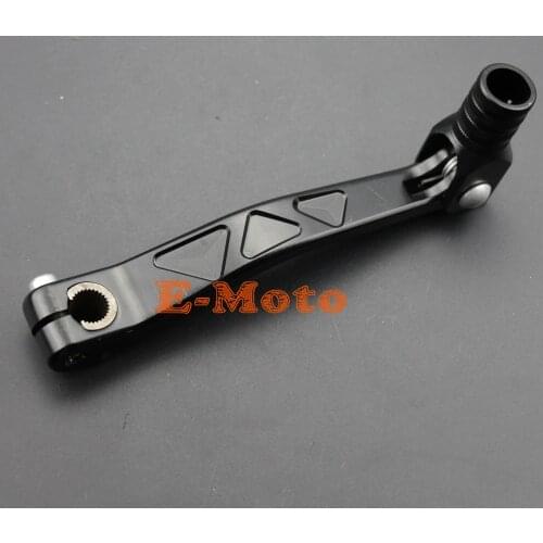 Black CNC Aluminium Folding Gear SHIFTER Shift Lever Dirt Pit Bike 50cc 70cc 110cc 125cc XR/CRF 50
