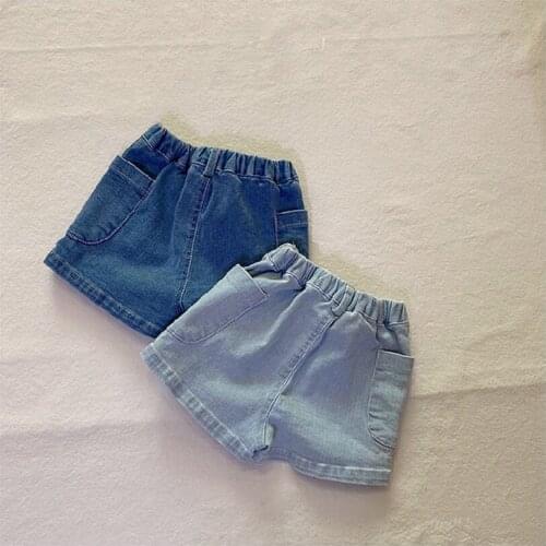 Kids Girls and Boys Denim Short Pants