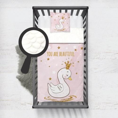 Kids Minky Blanket Super Soft and Warm Blankets Children for Couch and Bed Powder Pink Stars Model 183