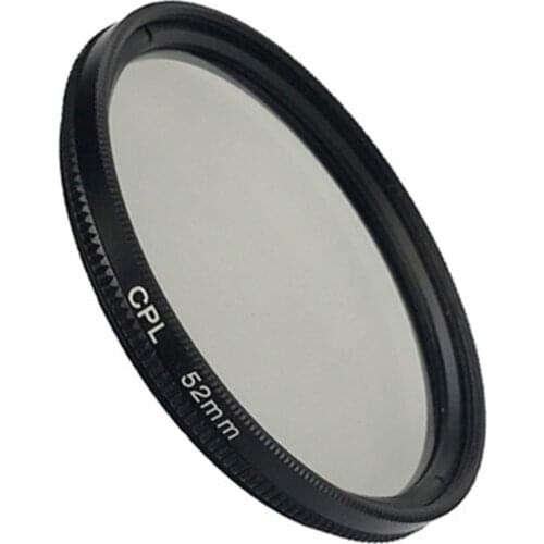 FEICHAO CPL Filter Camera Lens 37mm 52mm 58mm Circular Polarized Optical Glass Filter for SLR Cameras for Smartphone