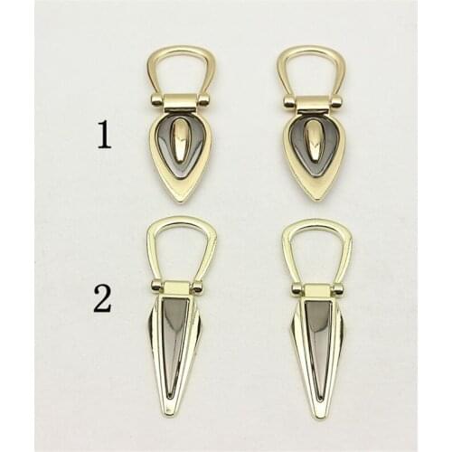 Metal Chain Clasp Hang Hooks Bag Side Clip Ring Buckle DIY Luggage Hardware Jewelry Decoration Accessory