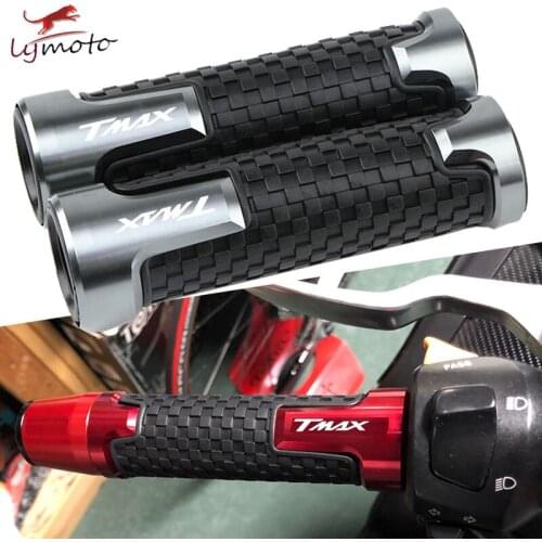 Motorcycle Handlebar Grips Handle Bar Grips For YAMAHA TMAX T-MAX 530 500 TMAX530 SX DX 2012 2013 2014 2015 2016 2017 2018 2019