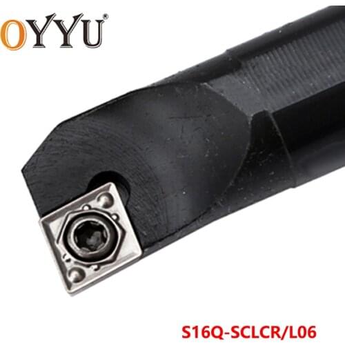 OYYU S16Q-SCLCR06 S16Q-SCLCL06 Carbide Inserts for Holder Lathe Cutter CNC Shank SCLCR SCLCL Turning Tool Boring Bar