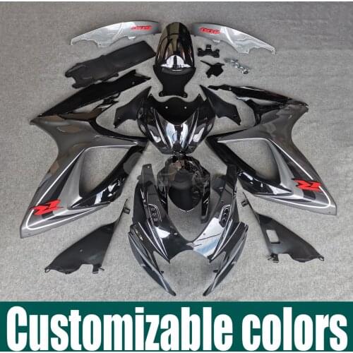 Fit For Suzuki GSXR600 GSX-R 750 2006 2007 ABS Injection Full Fairing Set Bodywork Kit Panel GSXR 600 GSXR750 GSXR 750 K6 06 07