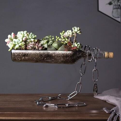 Family Creativity Magic Suspension Flower Pot Succulents Plant Pot Garden Pots Living Room Balcony Decorations Pots for Plants