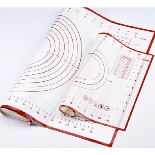 Silicone Baking Mat Pizza Dough Maker Pastry Kitchen Gadgets Cooking Tools Utensils Bakeware Kneading Accessories wh