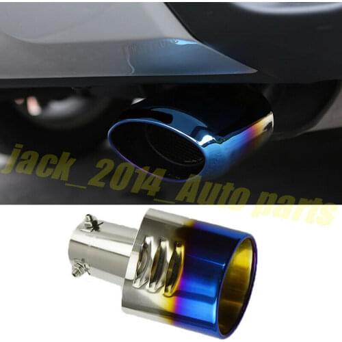 Blue Auto Parts stainless steel Tail pipes For Mitsubishi OUTLANDER 2015 2016 2017