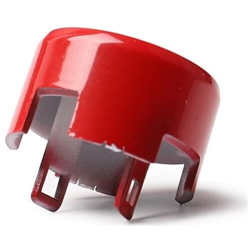 Interior Button Switch Cover ON/OFF Parts Trim Push Cover Red Start-Stop