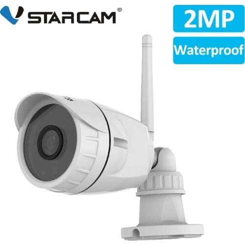 Vstarcam 1080P 2MP IP Camera Wifi Outdoor Camera IP66 Waterproof Security Surveillance Camera IR-Cut CCTV Bullet IP Camera C17S