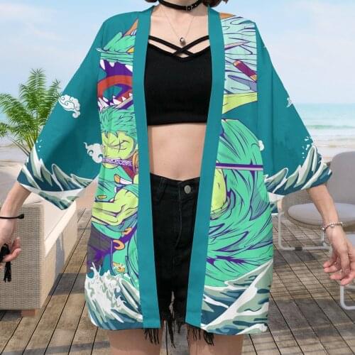 Womens Anime ONE PIECE Luffy Edward Newgate Ace Cosplay Costume Coat Uniform Cloak Tops Kimono Cardigan Haori Casual Pajamas