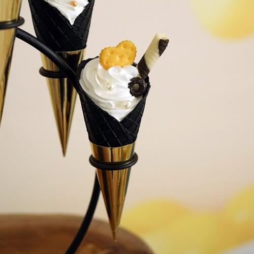1Pc Simulation Artificial Kitchen Wedding Fake Ice Cream Model Decoration реквизит для фотосъемки Food Photography Props Display