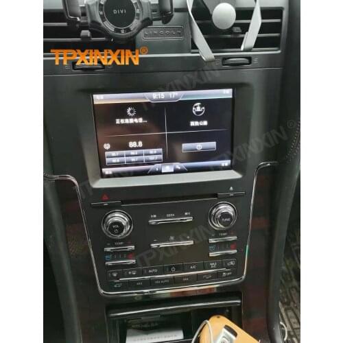 128G Carplay Android 10 Multimedia Stereo Receiver For Lincoln Navigator 2016 2017 GPS Navigation Audio BT Video Radio Head Unit