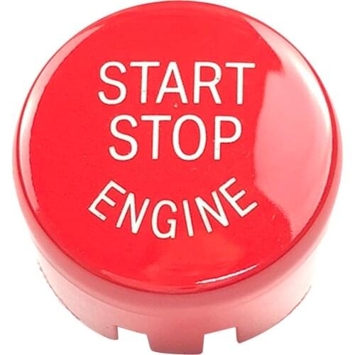 25mm Car Automotive Start Stop Button Round Cover Trim for BMW F/G Chassis Conversion Kit New High Quality Material ABS