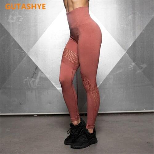 High Waist Seamless Leggings Yoga Pants Push Up Fitness Tight Workout Tummy Control Gym Leggings Athletic Pants Sportswear