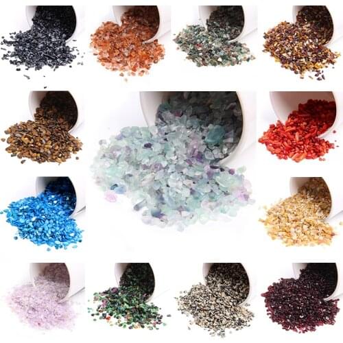 20G 50G 100G 3-5 mm Natural Stone Beads Fluorite Chips Stone Nugget Gravel Beads For DIY Making Jewelry Bracelets Women Earrings