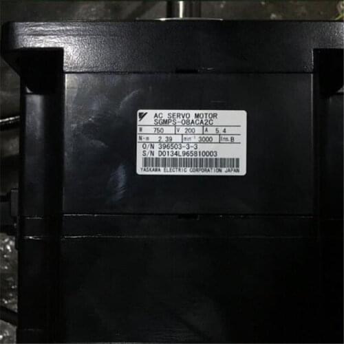 Used Tested Working SGMPS-08ACA2C AC SERVO MOTOR