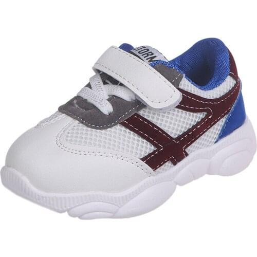 2020 Autumn Children Shoes Boys Girls Sport Shoes Breathable Casual Kids Shoe Fashion Sneakers Soft Bottom Non-slip Infant Shoe