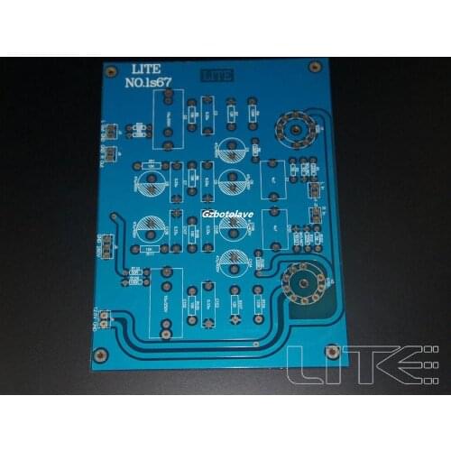 LS67 PCB bare board before tube 5755 vacuum tube amplifier board