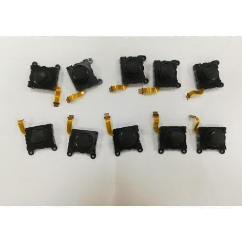 10pcs/lot Original 3D Analog Joystick For PSV 1000 Black Button Joystick Rocker Sensor Module For Psvita 1000 Controller
