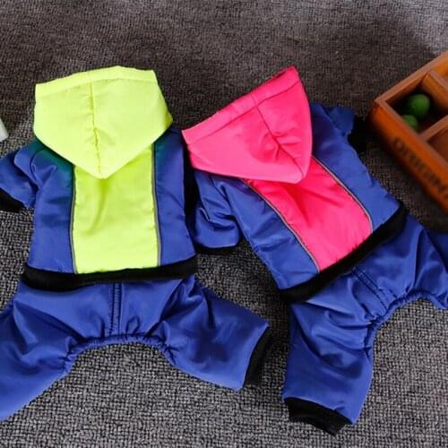 Pet Autumn And Winter Thick Warm Jacket Dog Clothes Pet Costume for French Bulldog Puppy Pet Windproof Clothing Pet Outfit