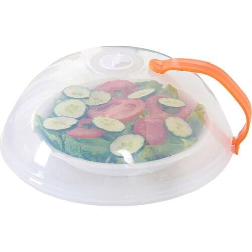 Food Cover For Microwave Silicone Oven Heating Cover Fresh Cover Refrigerator Supplies Reusable Airtight Food Covers With Handle