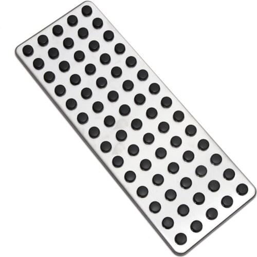 Stainless steel FootRest pedal pads For mercedes Benz C E S GLK SLK CLS SL GL GLA ML-Class W203/204/211/212/210/163/164/166