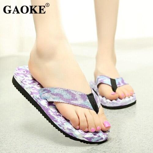 2021 Summer Woman Shoes Woman Summer Platform Flip Flops Sandals Slipper Indoor Outdoor Slippers Beach Slides Lady Footwear