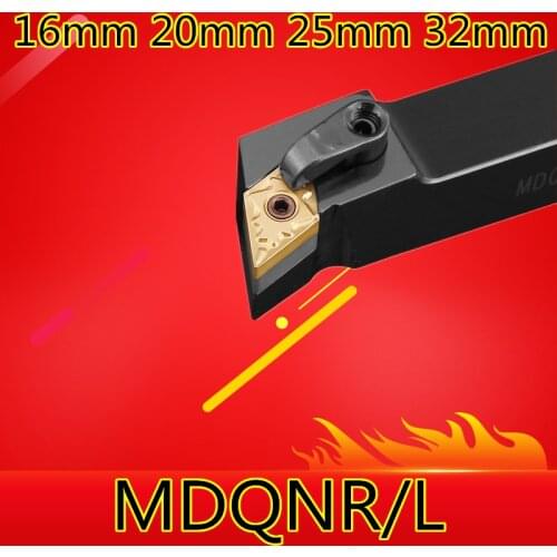 Angle 107.5 MDQNR1616H11 MDQNR2020K11 MDQNR2525M11 MDQNR2020K15 MDQNR2525M15 MDQNR3232P15 MDQNL the Right/Left CNC Turning tools